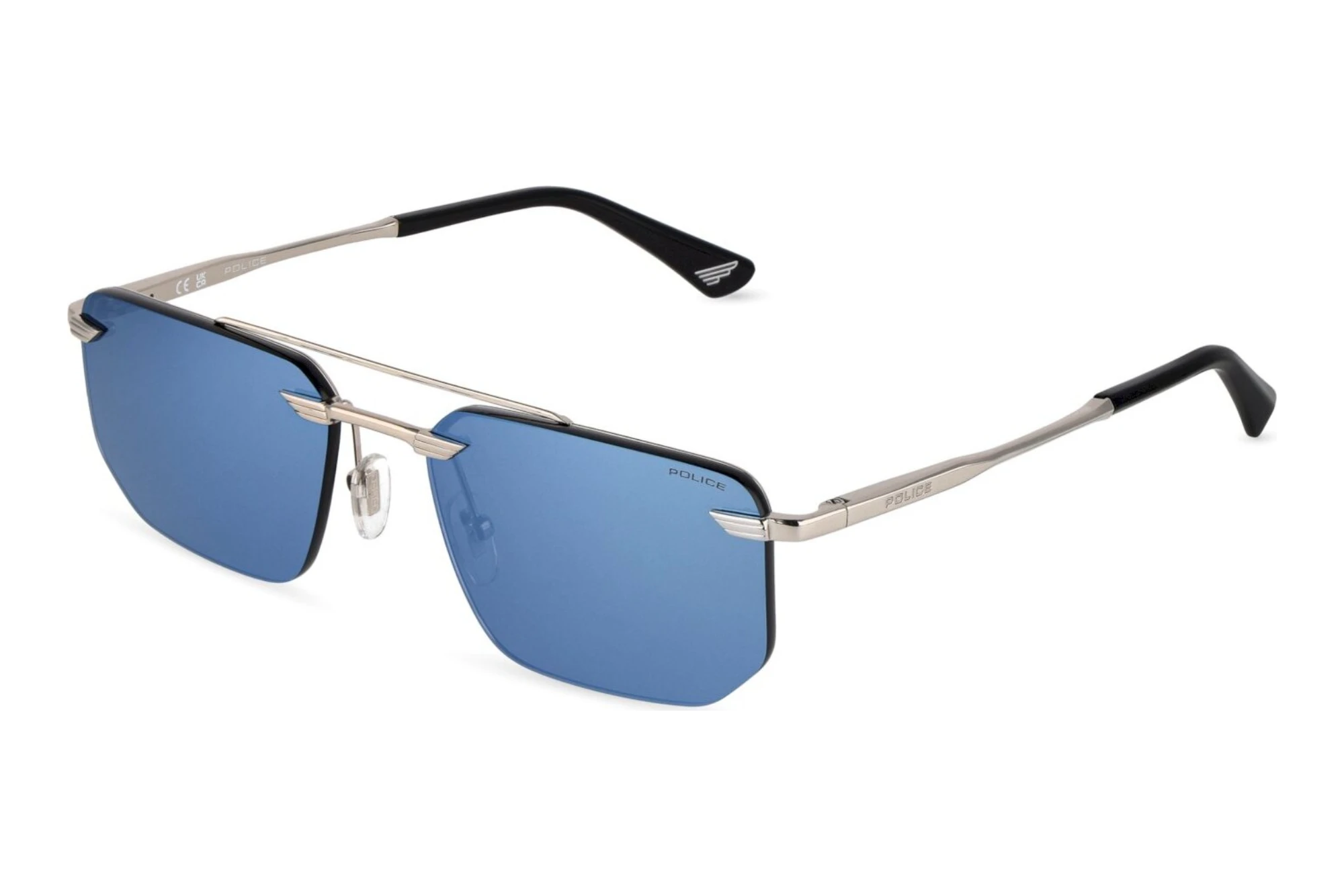 Police   SPLU76 579B SMOKE/MIRROR BLUESHINY PALLADIUM