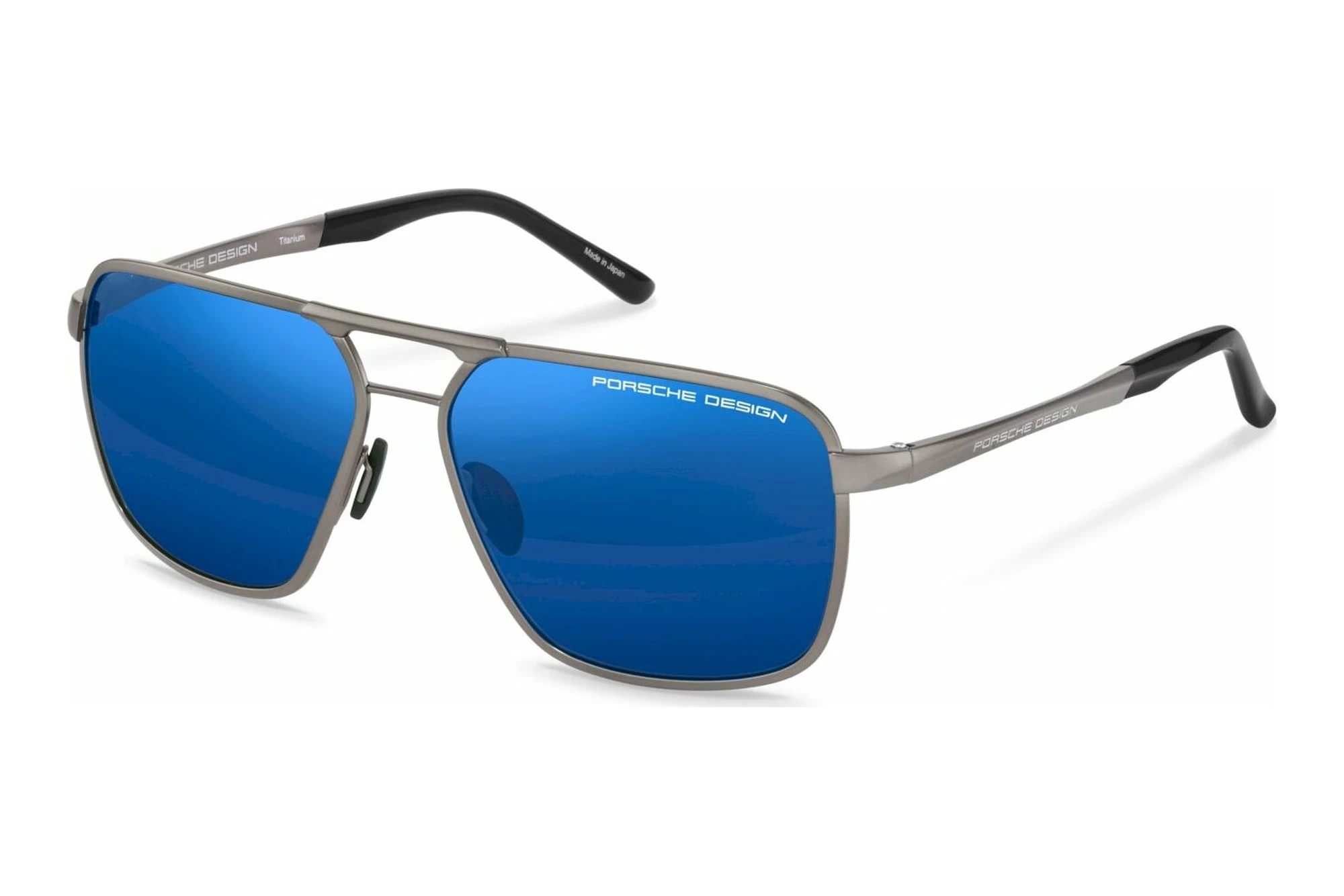 Lunettes Porsche Design P 2006 B - Monture Titane Brun - Made In Japan - Neuves Sans étiquette