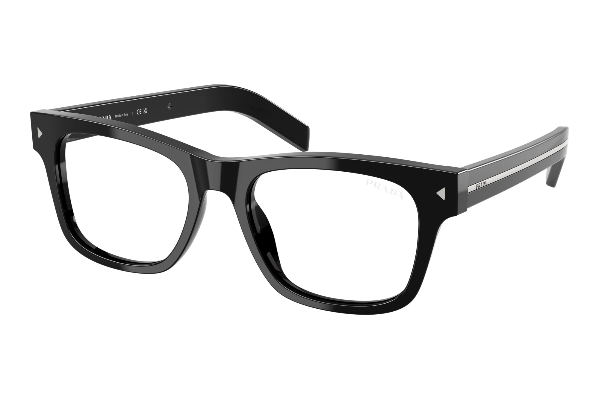 Prada   PR A17S 16K60K Clear Blue-Violet Light FilterBlack