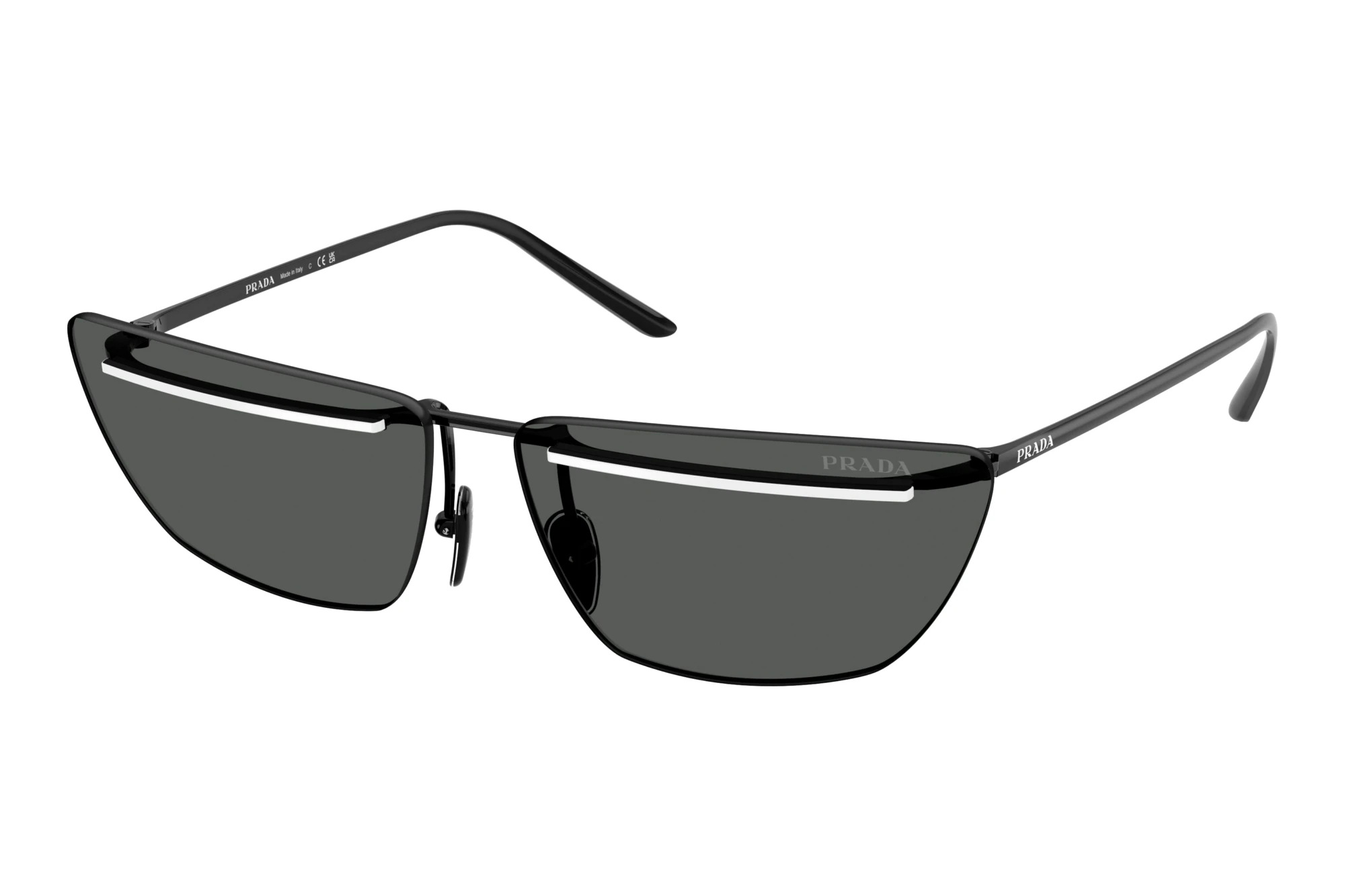 Prada   PR C52S YC460T Dark GreyBlack/White
