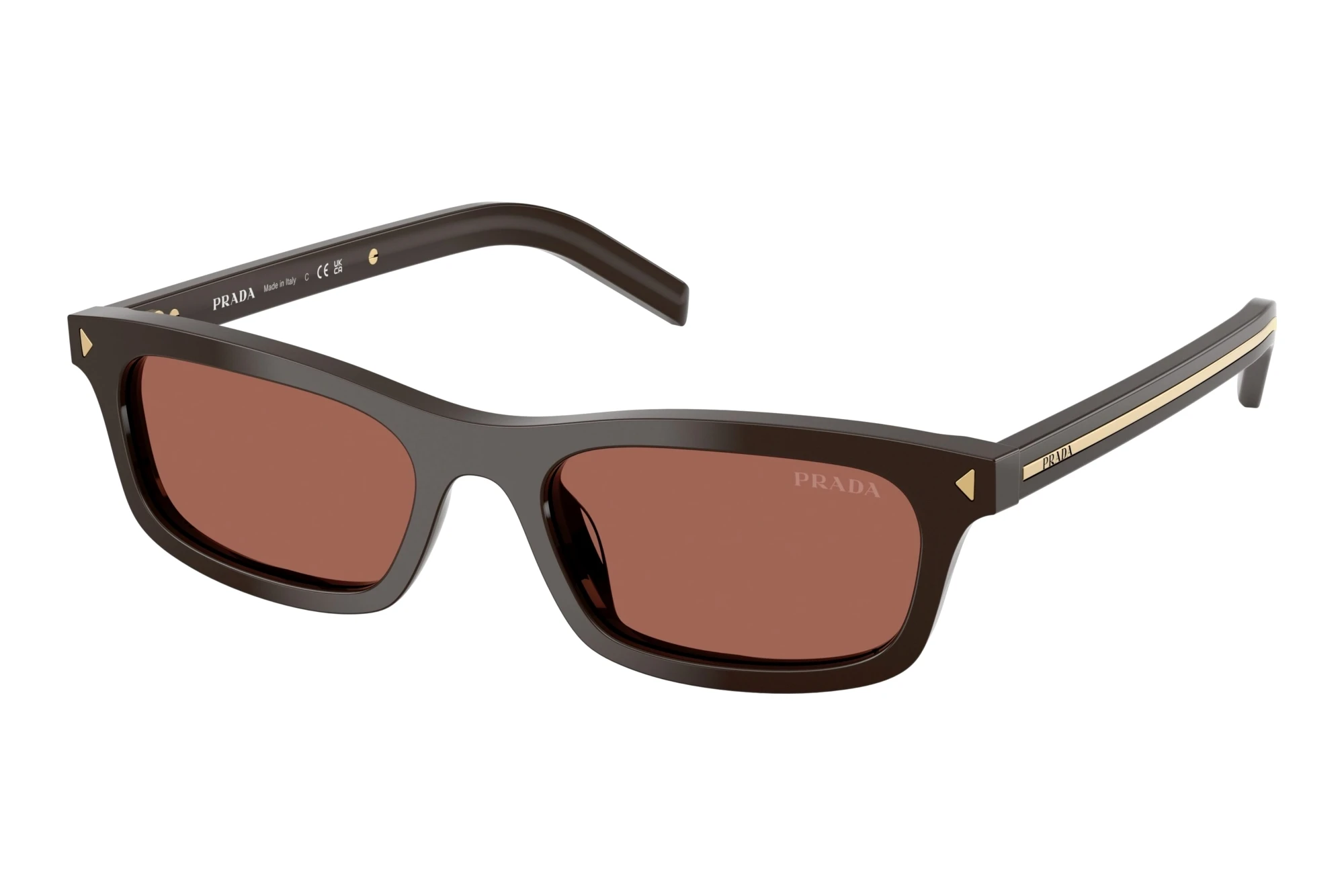 Prada   PR D05S 27I20W BrownCigar