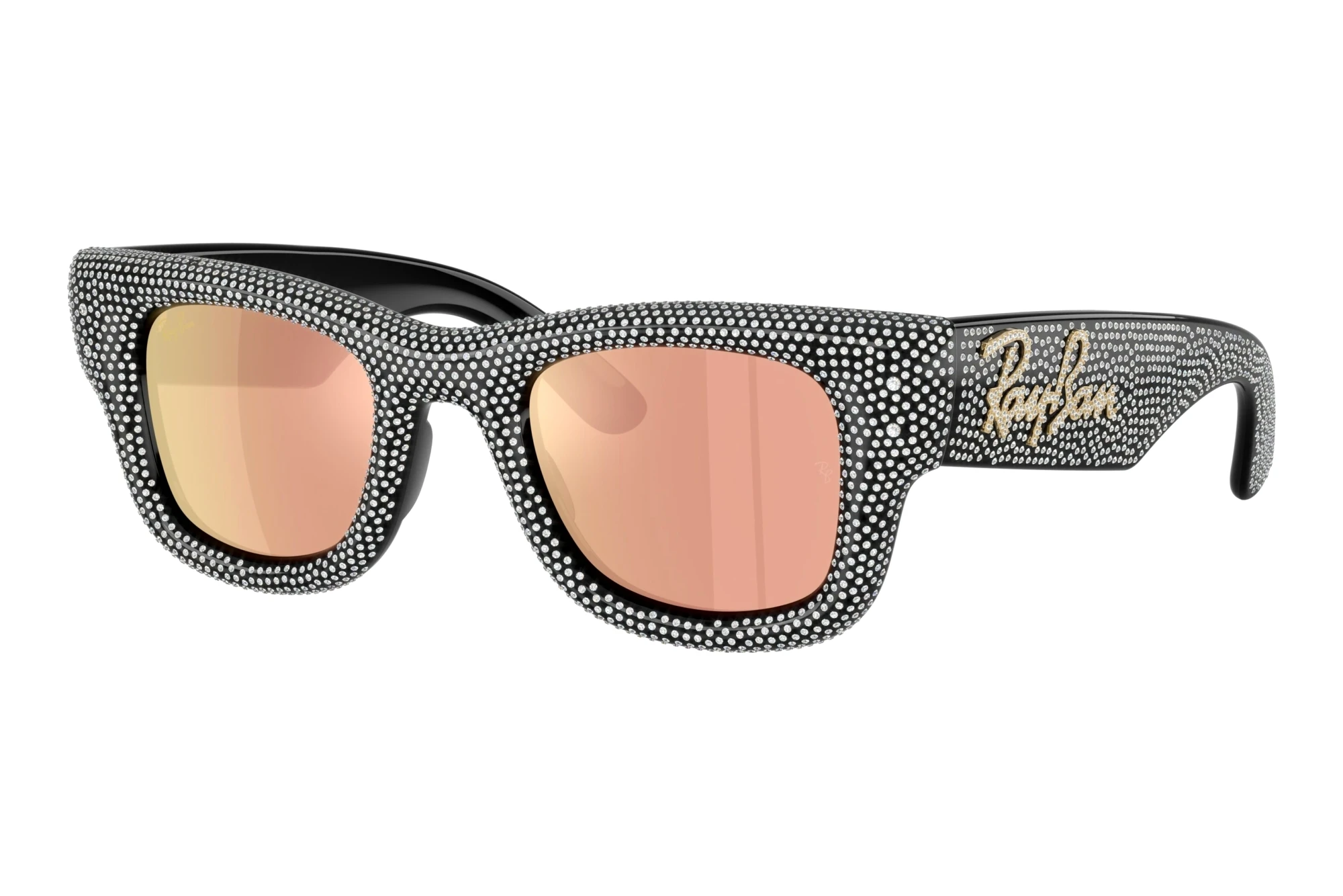 Ray-Ban   RB4940BP 68657J Dark Brown Mirror Rose GoldBlack