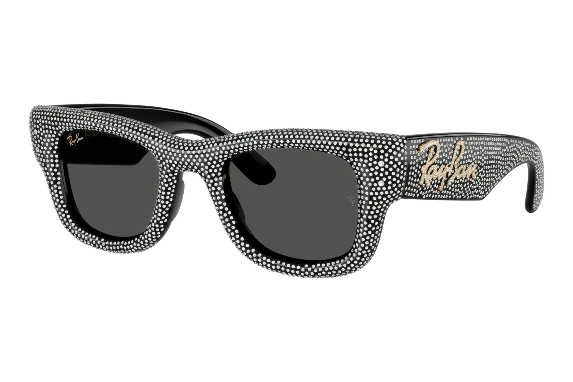 Ray-Ban   RB4940BP 686587 Ultra BlackBlack & Strass Pave