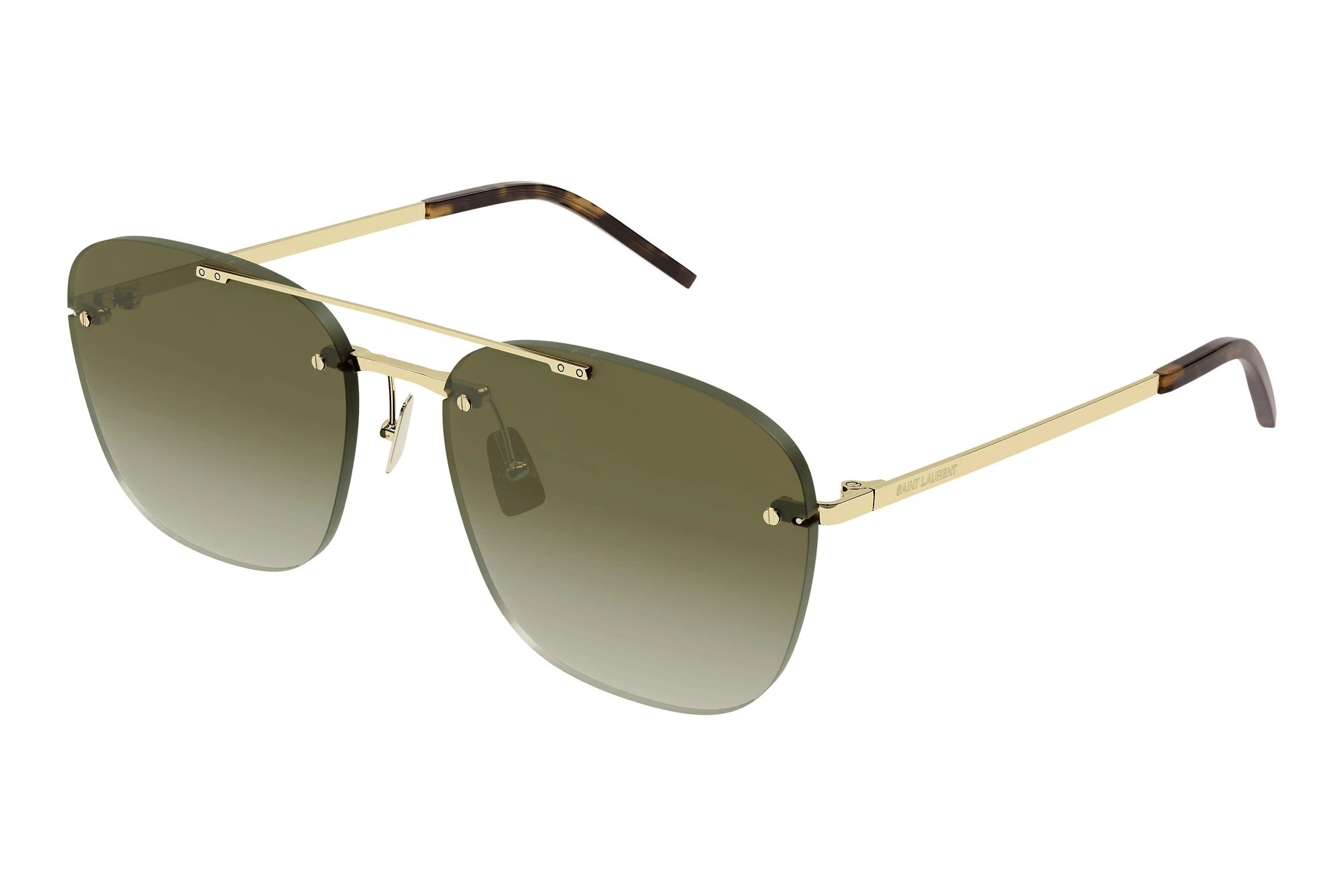 Saint Laurent   SL 309 RIMLESS 003 BROWNGOLD
