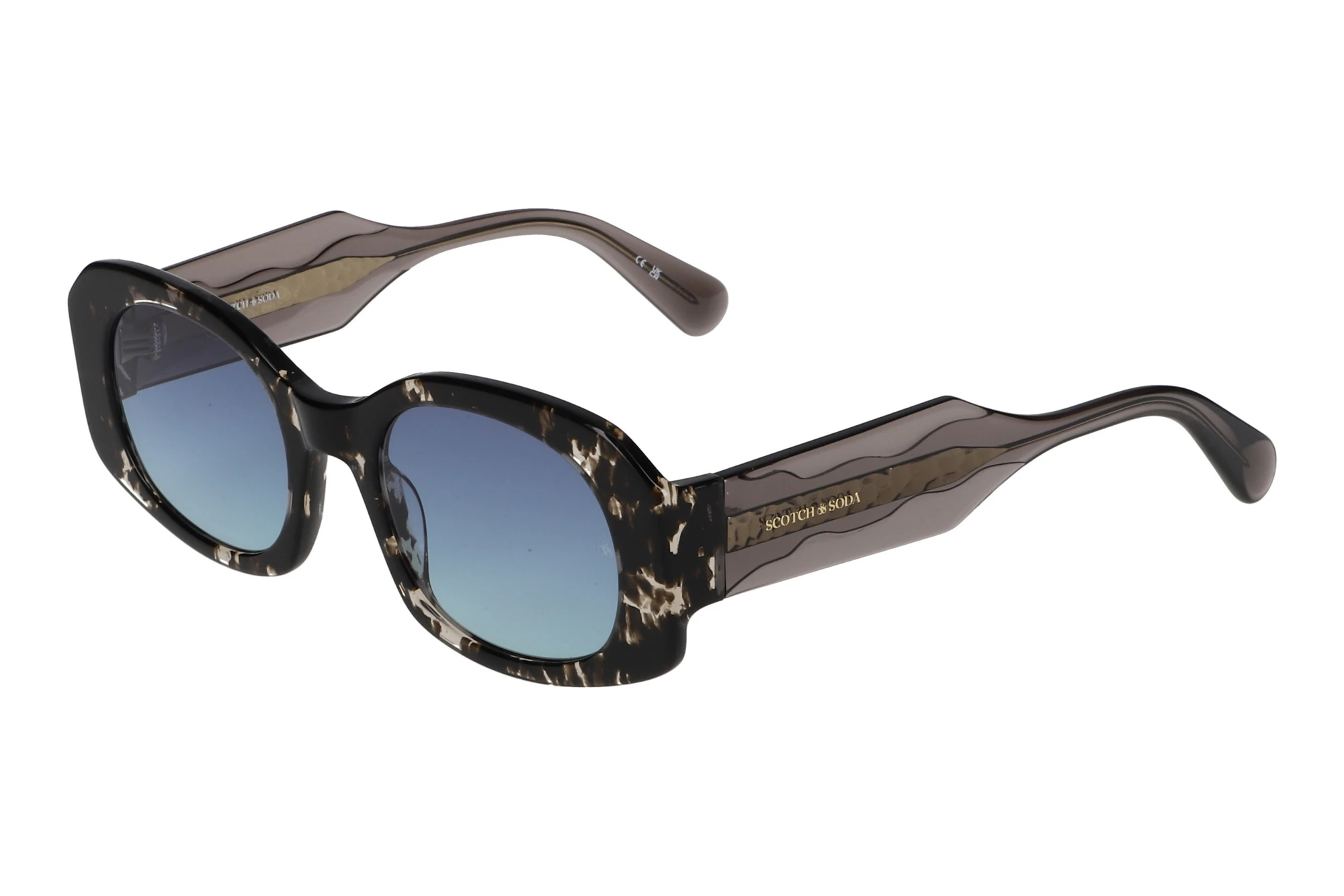 Scotch and Soda   507033 001 Blau VerlaufSchwarz