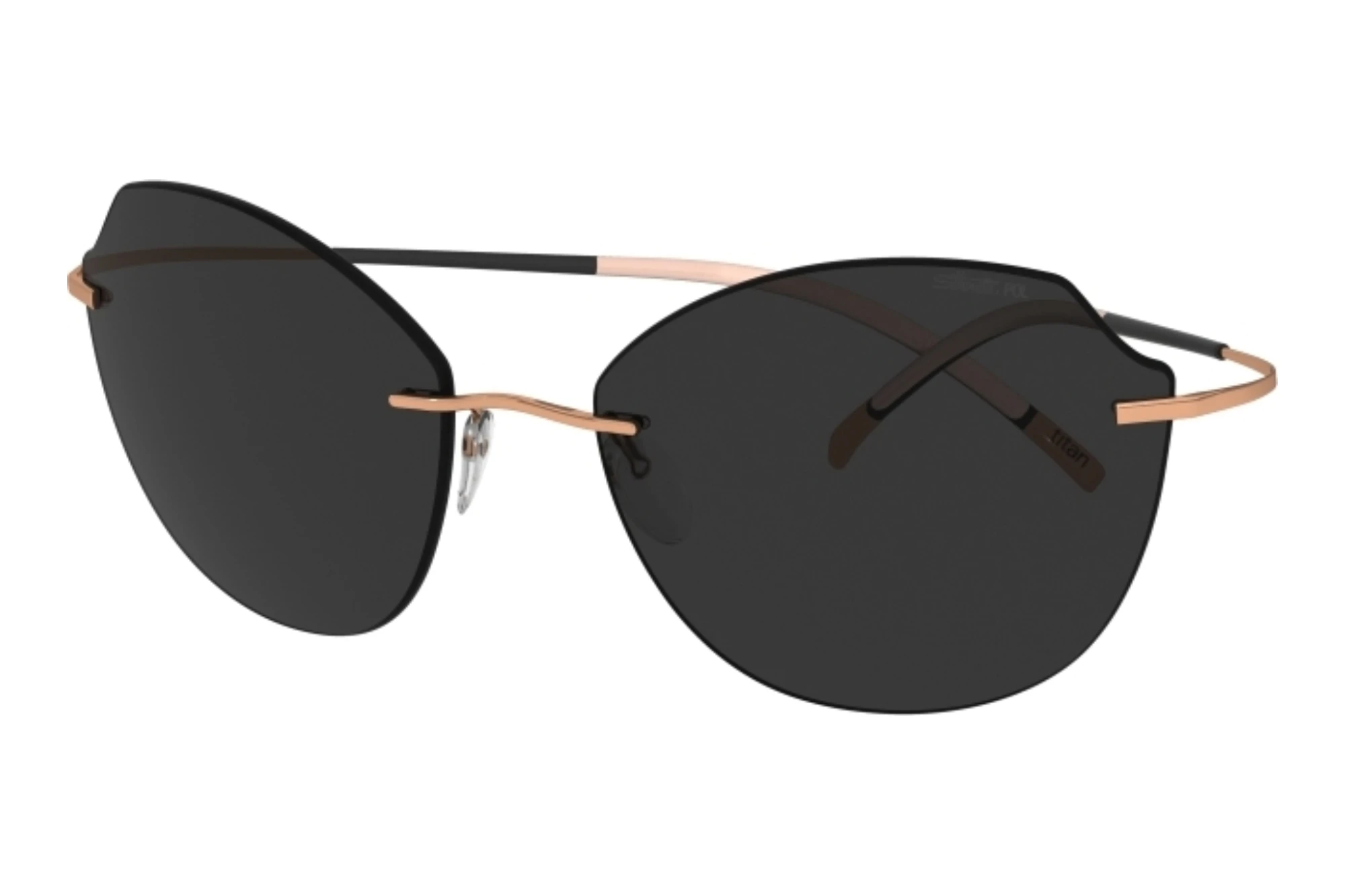 Silhouette   8158 3530 blackPOL Grey