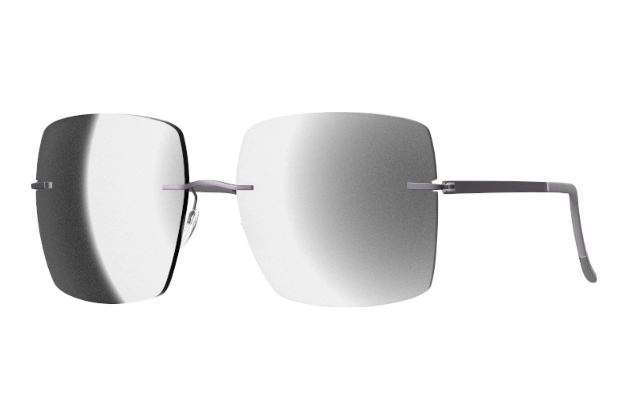 Silhouette   8191 4040 blackSLM Silver Mirror Gradient