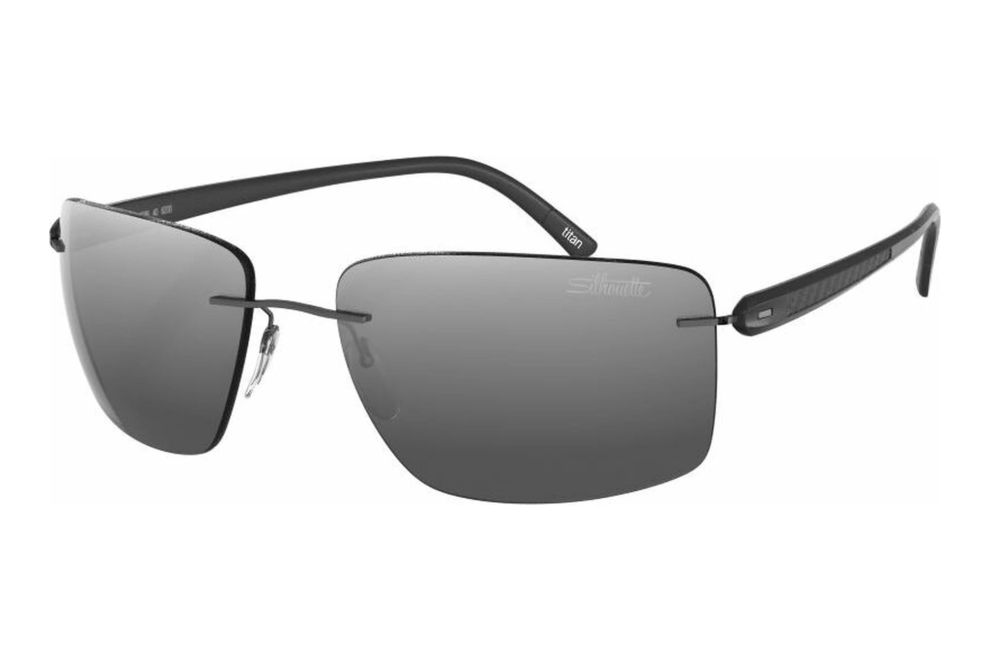 Silhouette   8722 6560 blackSLM Silver Mirror Gradient