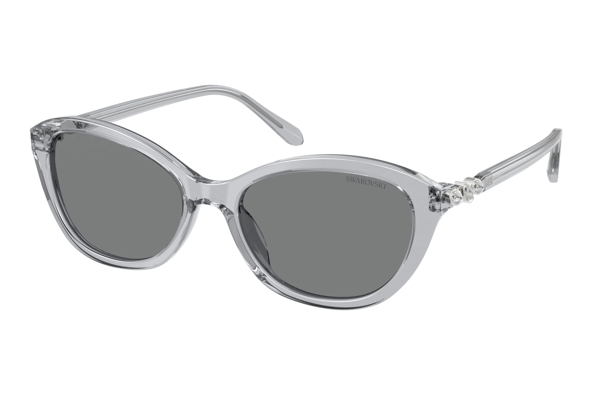 Swarovski   SK6066U 111787 Dark GreyTransparent Grey