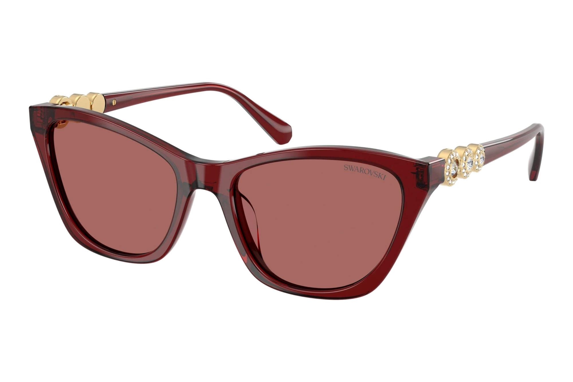 Swarovski   SK6068U 107369 Dark VioletTransparent Burgundy