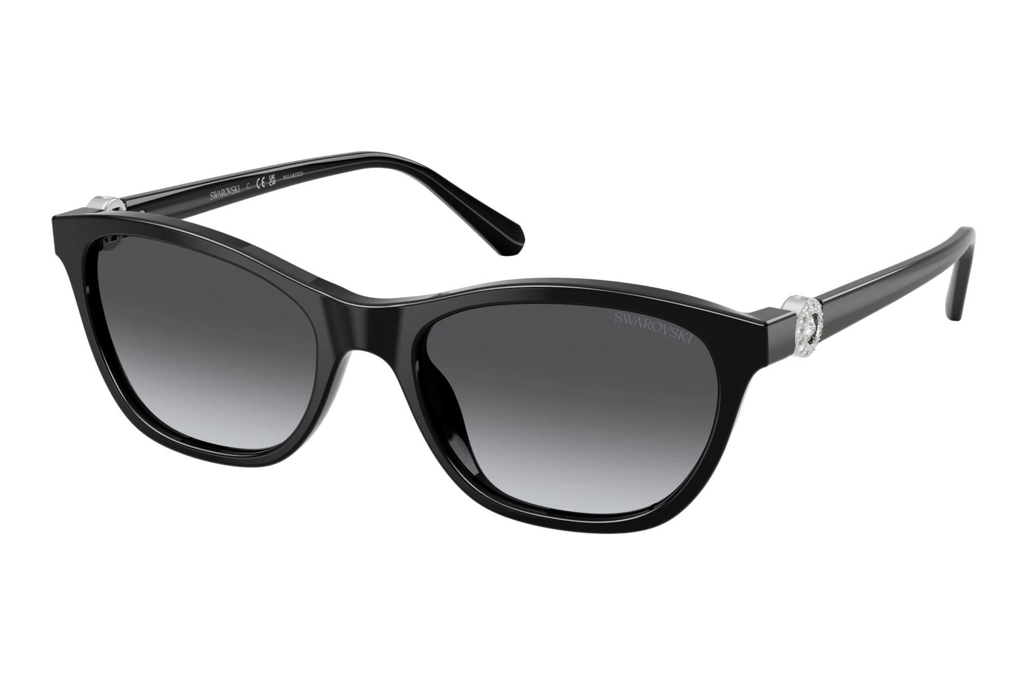 Swarovski   SK6070 1038T3 Polarized Grey GradientBlack