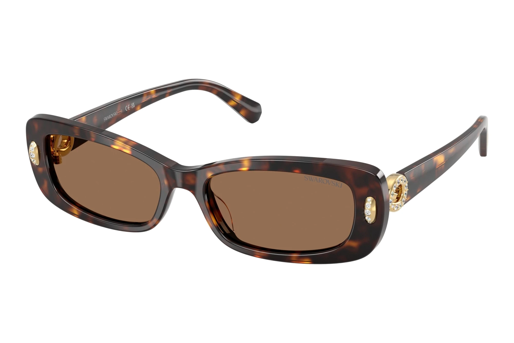 Swarovski   SK6071U 100273 Dark BrownHavana