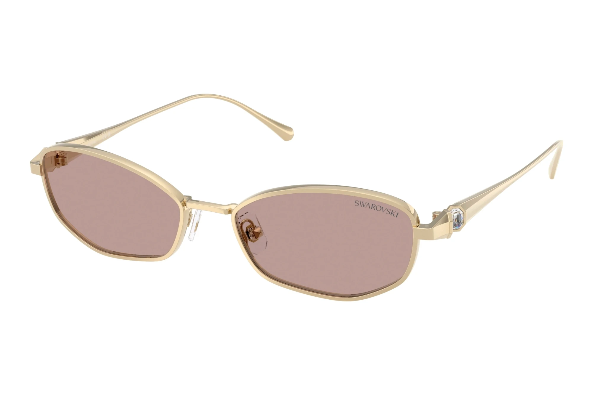 Swarovski   SK7042 40467N Light Purple BrownPale Gold