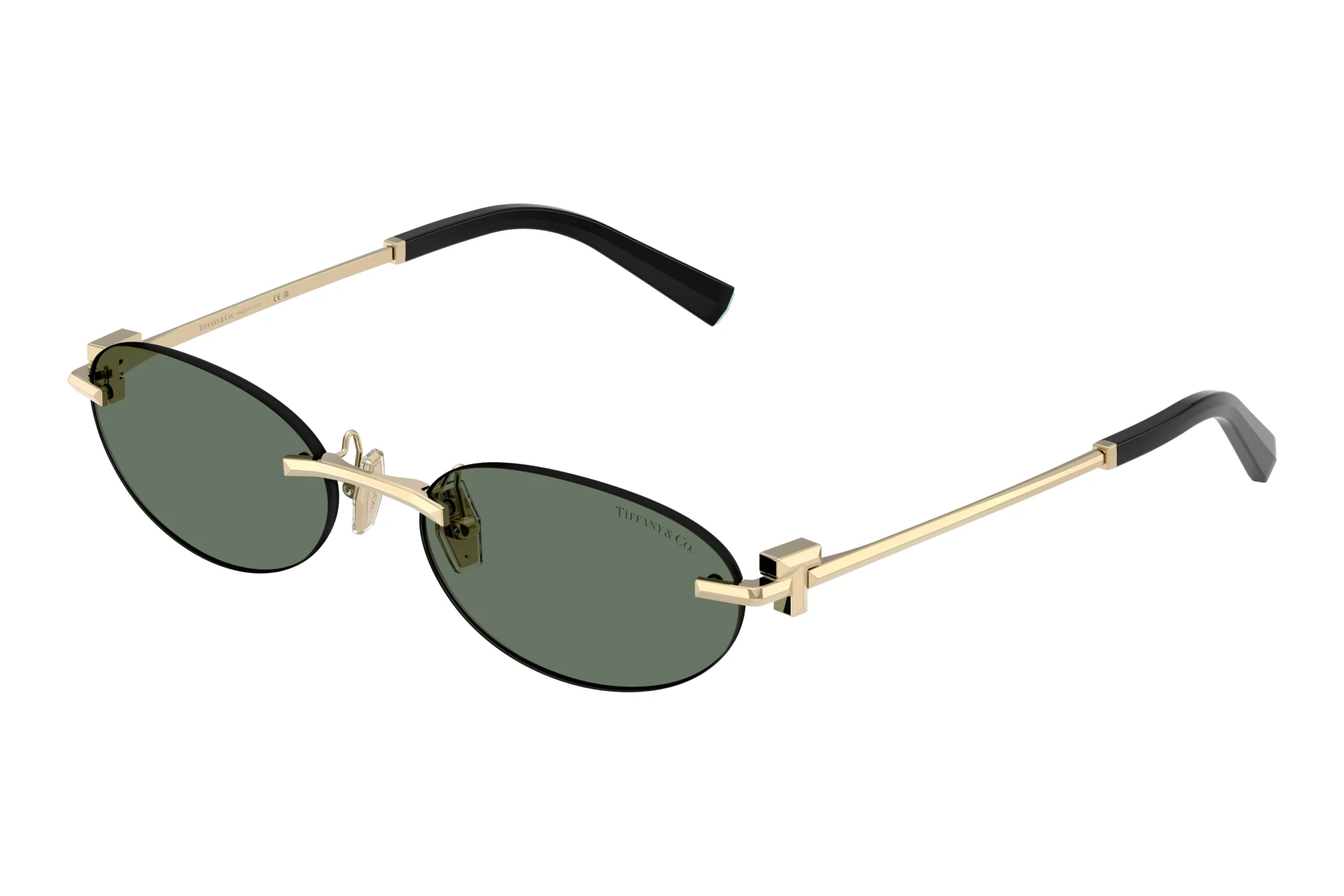 Tiffany   TF3119D 623882 Dark GreenPale Gold