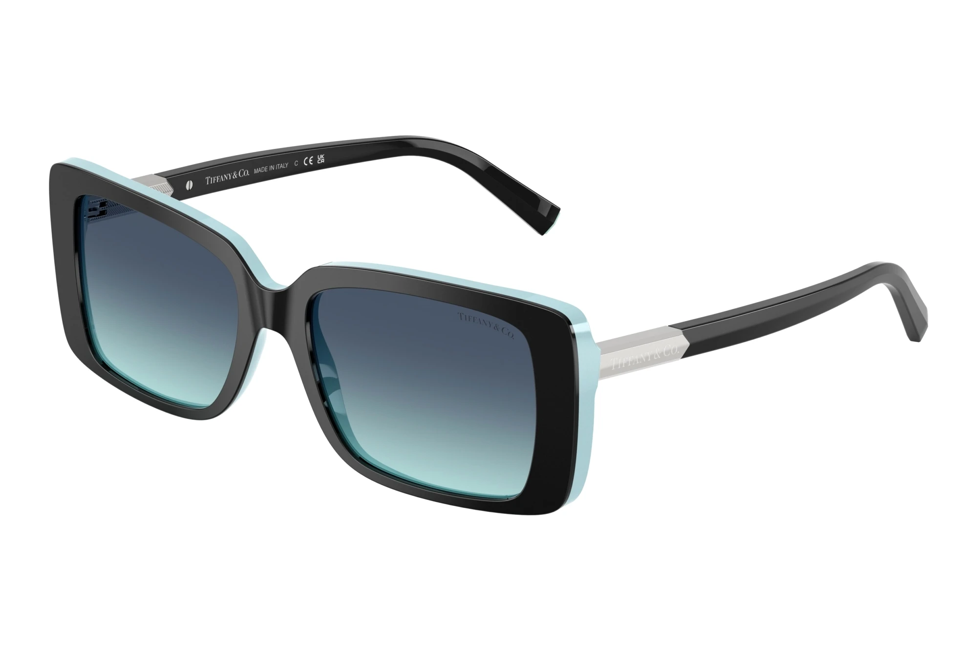 Tiffany   TF4249 80559S Azure Gradient BlueBlack On Tiffany Blue