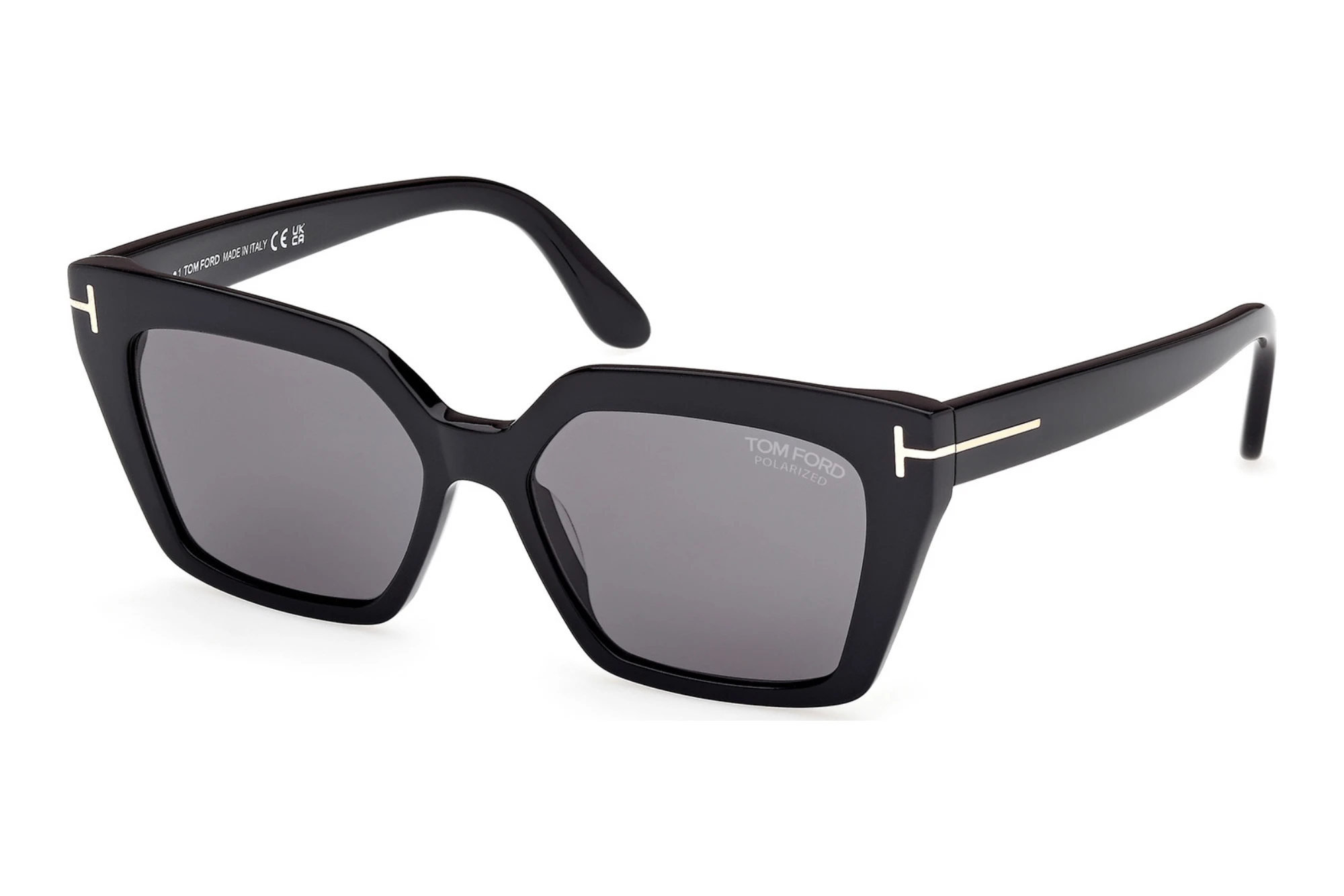 Tom Ford   FT1030 01D grau polarisierendGlänzend Schwarz