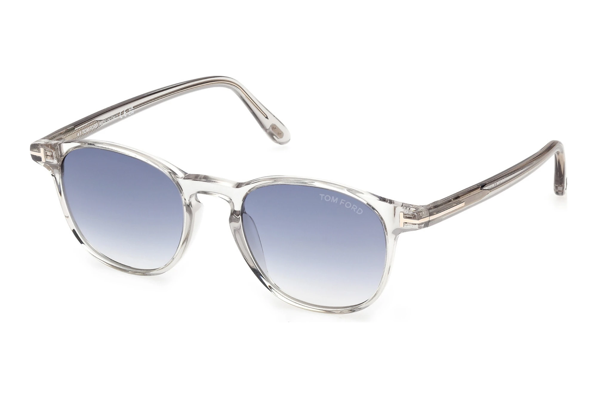 Tom Ford   FT1302 20W blau verlaufendGlänzend Grau