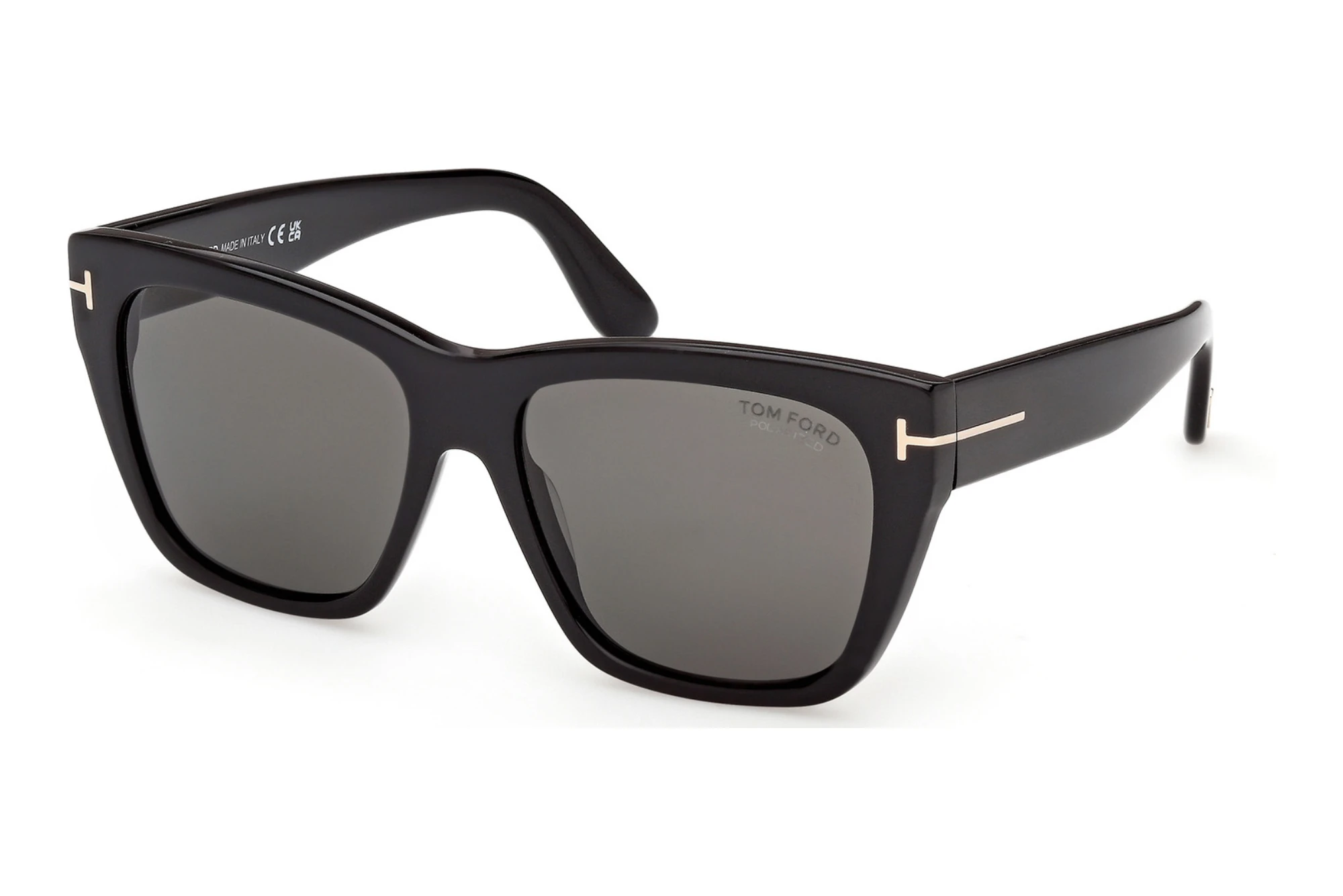 Tom Ford   FT1343 01D grau polarisierendGlänzend Schwarz