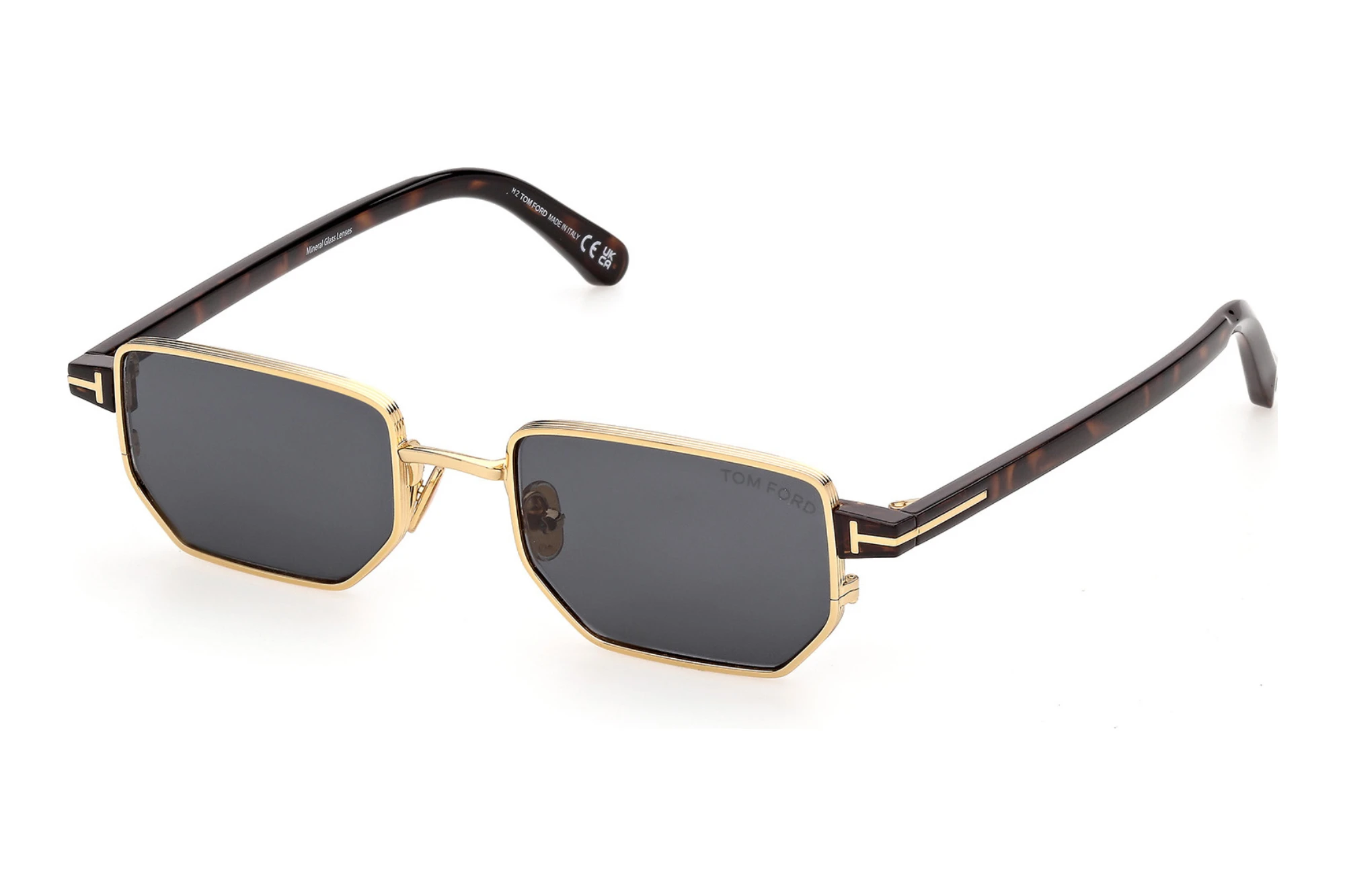 Tom Ford   FT1360 30A grauGlänzend Tiefgold