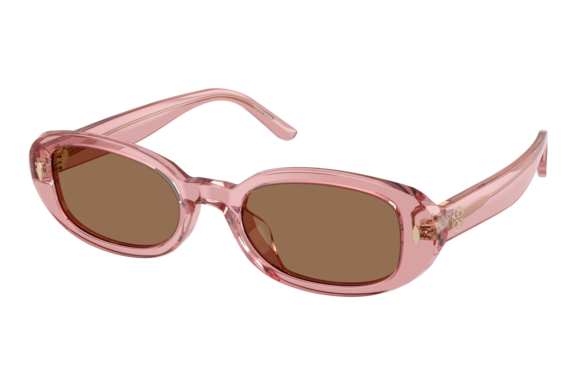 Tory Burch   TY7241D 202173 Solid BrownTransparent Light Pink