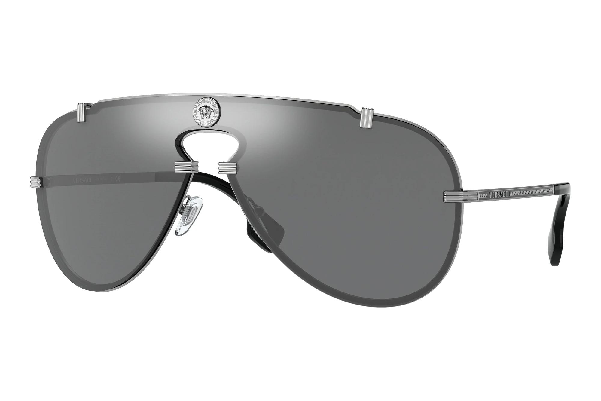 Versace   VE2243 10016G Grey Mirror BlackGunmetal