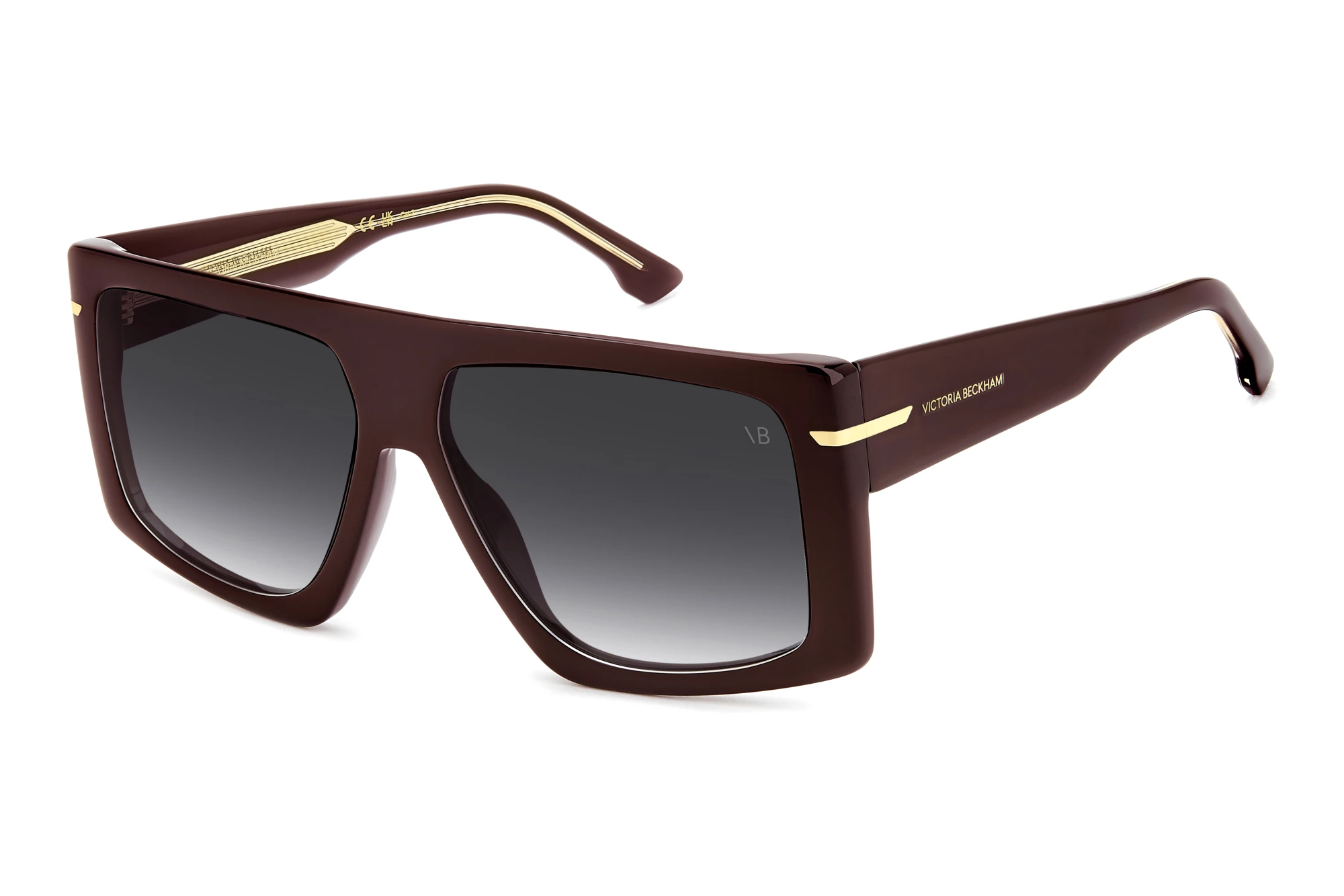 Victoria Beckham   VB 7000/S LHF/9O DARK GREY SHADEDBURGUNDY 2