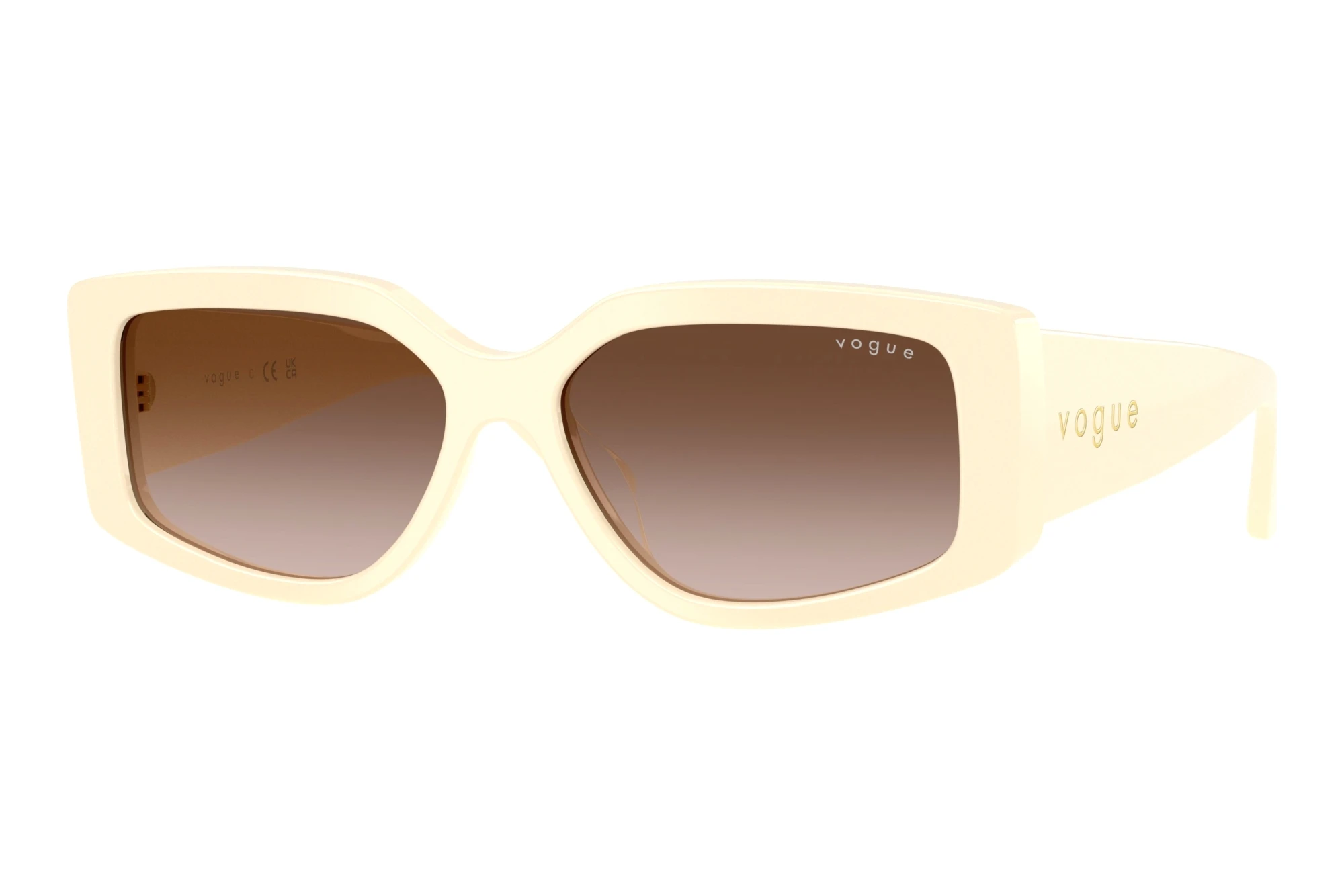 Vogue Eyewear   VO5642SU 316713 Gradient BrownFull Ivory