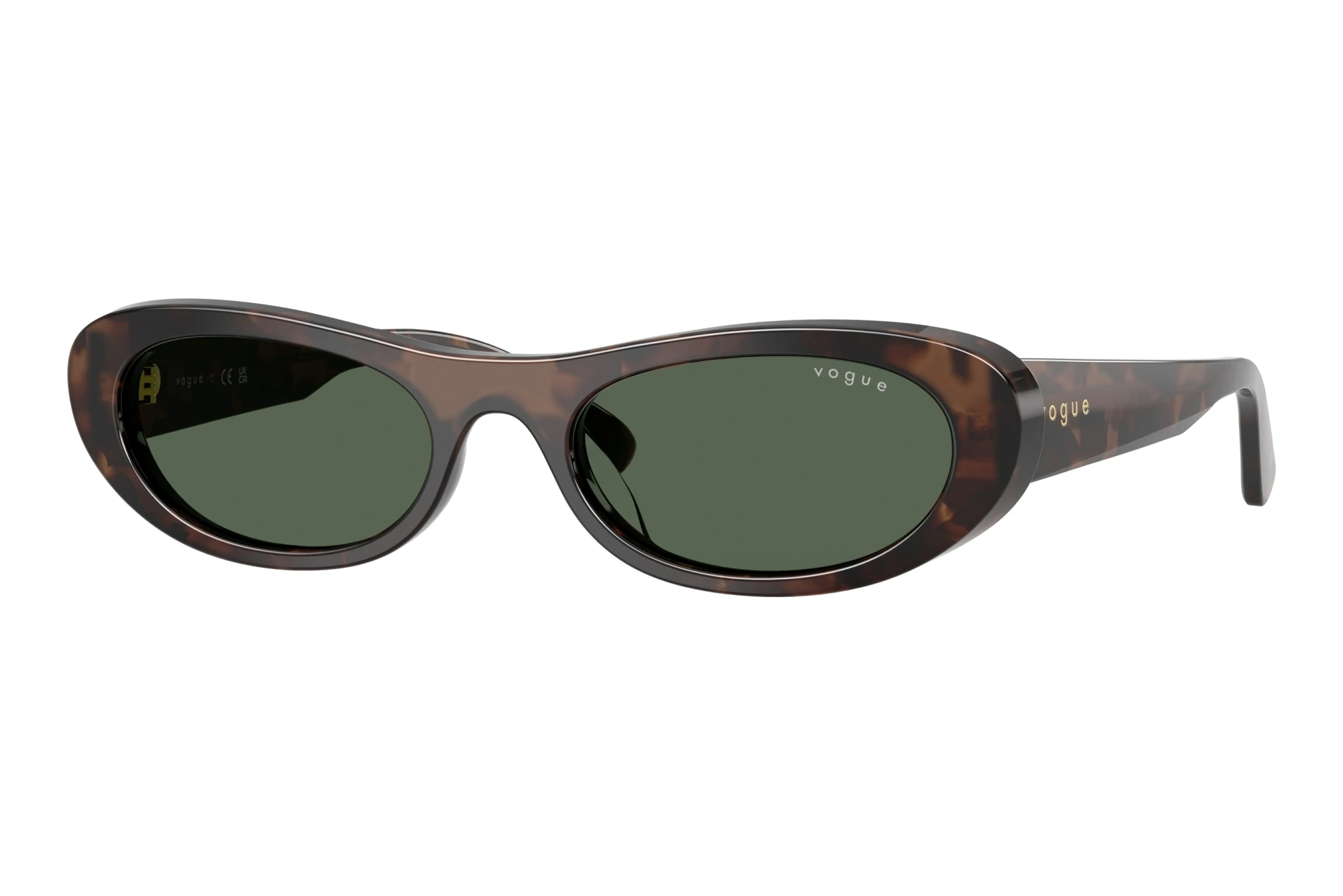 Vogue Eyewear   VO5695SU 327971 Dark GreenMilky Brown Havana