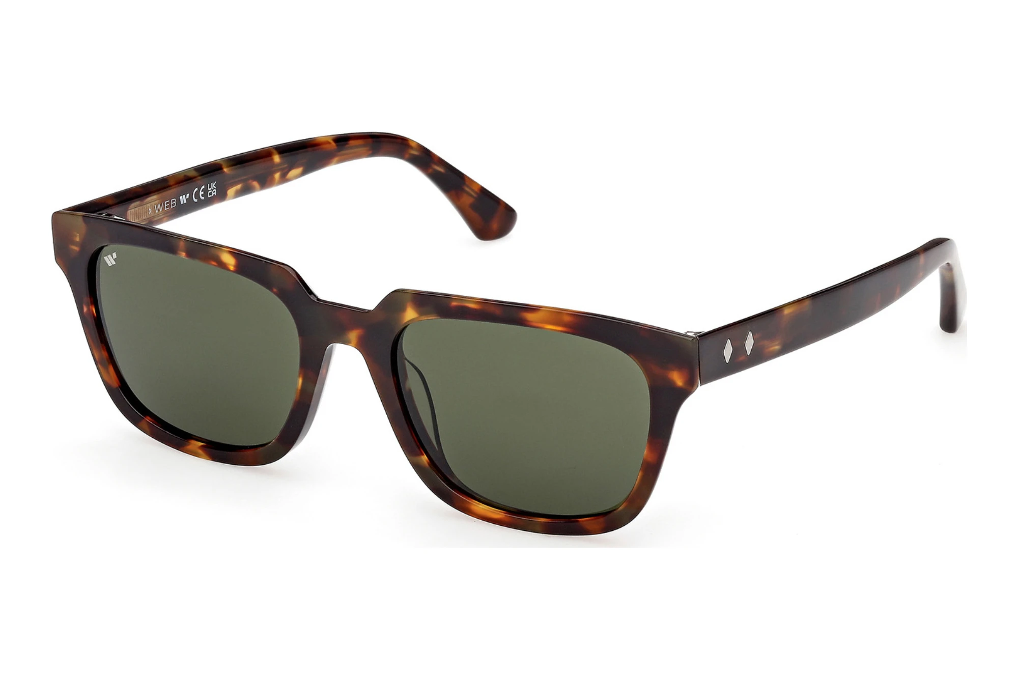 Web Eyewear   WE0391 52N grünDunkel Havanna