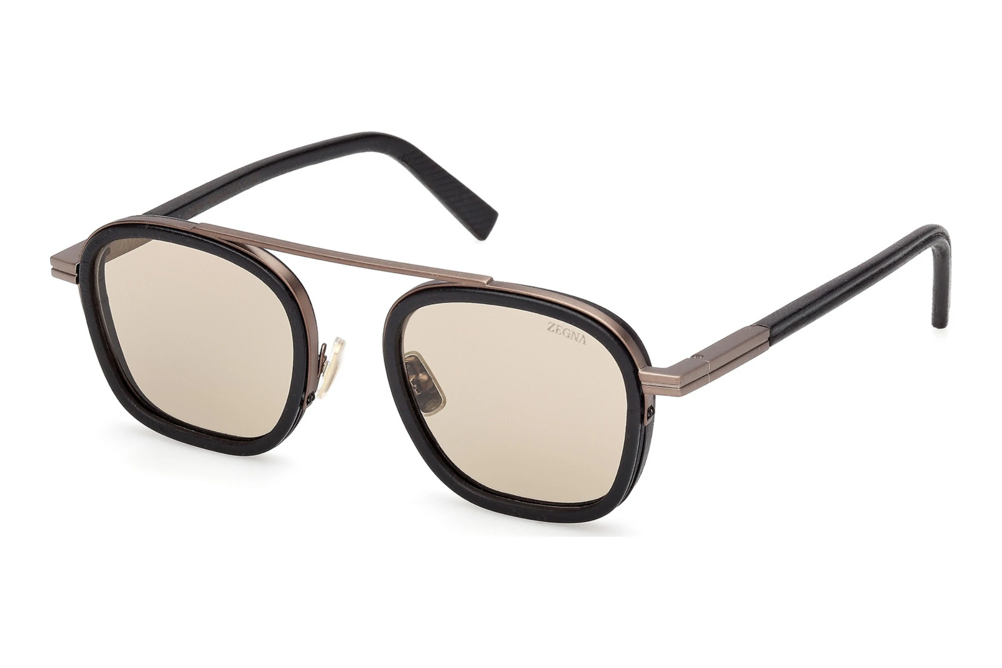 Zegna   EZ0278 48E braunGlänzend Dunkelbraun