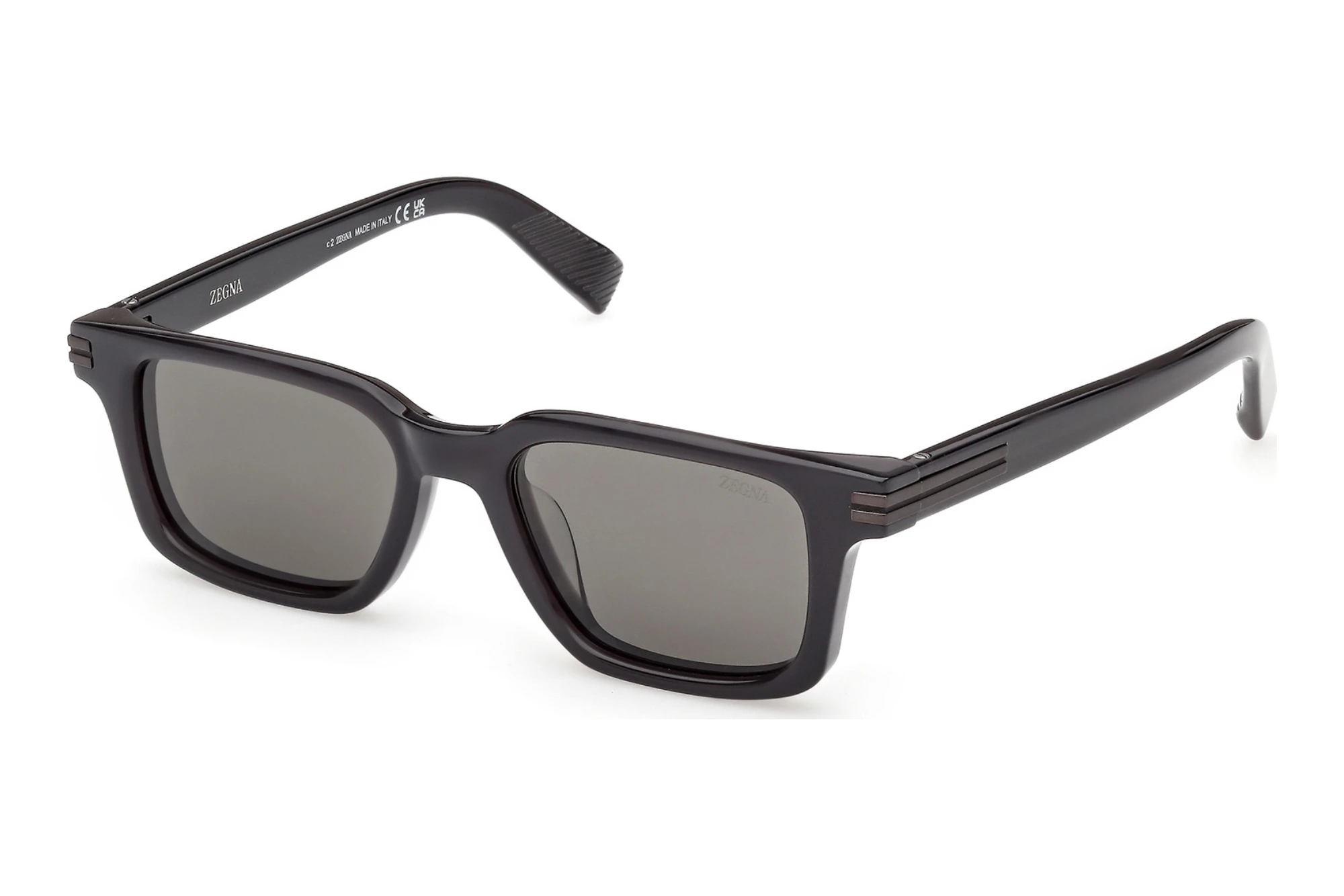 Zegna   EZ0280 20D grau polarisierendGlänzend Grau