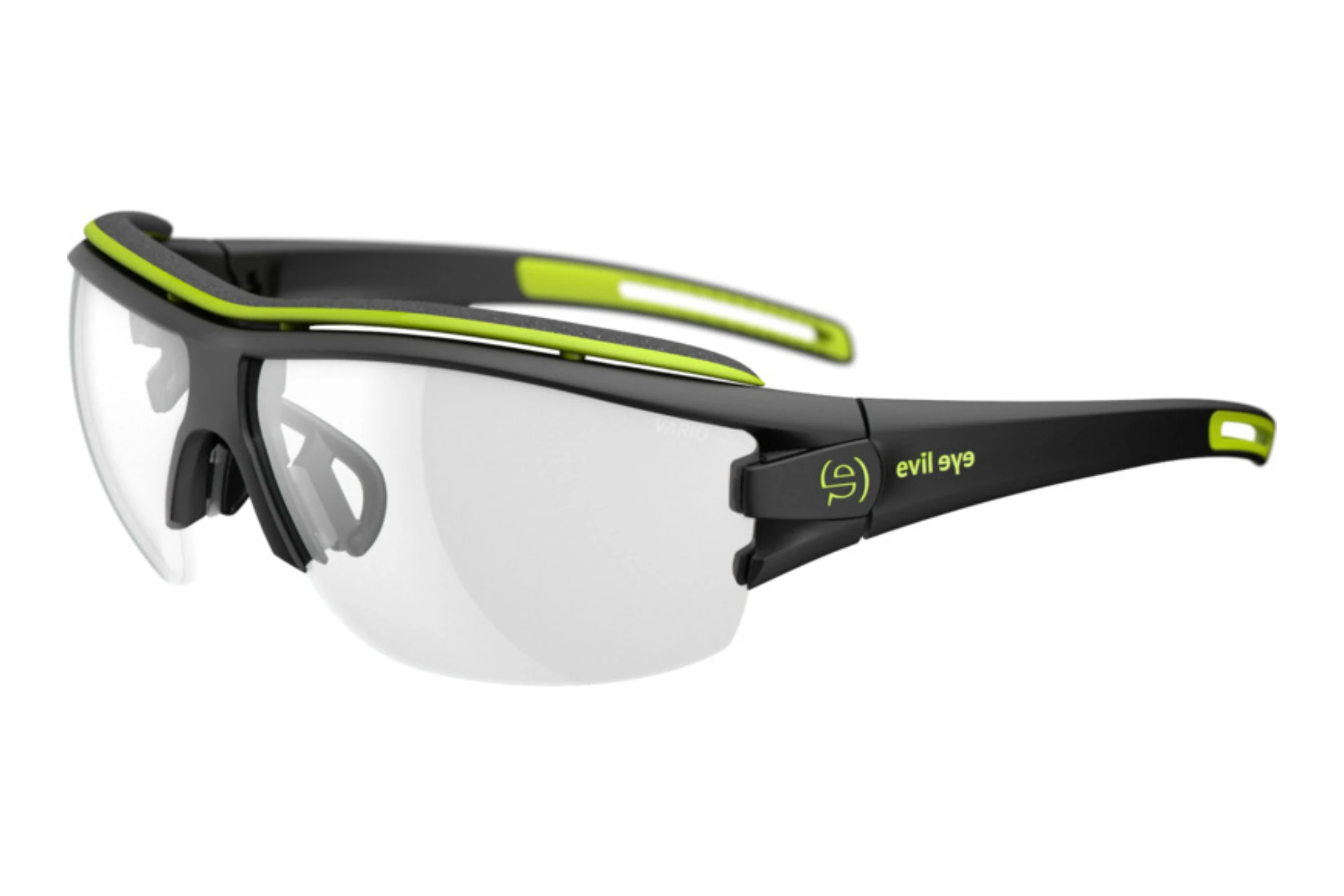 evil eye   E030 9000 transparentblack m/VAR.clear