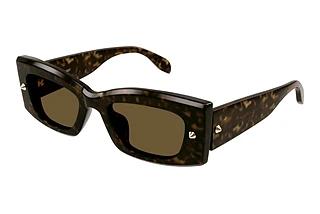 Alexander McQueen AM0426S 002 HAVANA