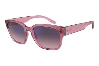 Arnette AN4325 2907H9 Rose Gradient Grey Mirror BlueTransparent Pink