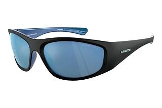 Arnette AN4331 292322 Dark Grey Mirror Water PolarMatte Black/Shiny Alumina Blue