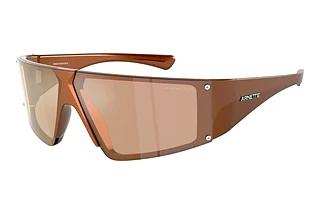Arnette AN4332 29217J Dark Brown Mirror Rose GoldAlumina Bronze