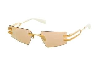 Balmain Paris BPS-123 D Brown - Rose Gold Mirror - ARWhite Gold- Mattehite Gold - Bone