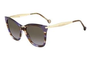 Carolina Herrera HER 0307/S L7W/QR BROWN VIOLET DOUBLESHADEVIOLETT