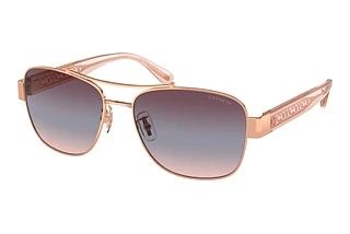 Coach HC7161 93310J Purple Blue Pink GradientShiny Rose Gold