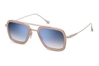 DITA 7806 U DARK GREY TO CLEAR GRADIENT - DEEP BLUE FLASHWHITE GOLD - DUSTY PINK
