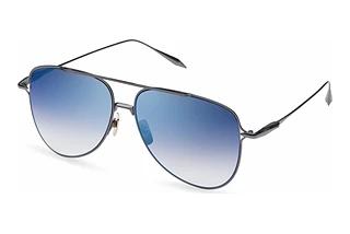 DITA DTS-144 03A DARK GREY TO CLEAR GRADIENT - DEEP BLUE FLASHBLACK RHODIUM
