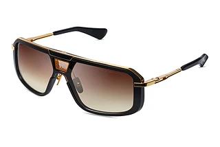 DITA DTS-400 01A BROWN TO CLEARMATTE BLACK - YELLOW GOLD - BLACK RHODIUM