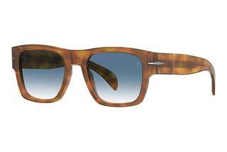 David Beckham DB 7000/S BOLD C9B/08 HAVANA HONEY