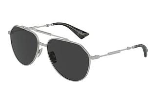 Dolce & Gabbana DG2302 136648 Polarized BlackMatte Silver