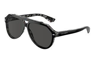 Dolce & Gabbana DG4452 340387 Dark GreyBlack On Grey Havana