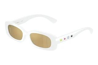 Dolce & Gabbana DX6006U 33127P Brown Mirror GoldWhite