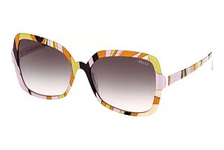Emilio Pucci EP0192 44B grau verlaufendBunt Havanna