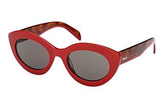 Emilio Pucci EP0203 66A grauRot/Einfarbig