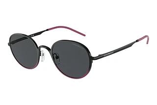 Emporio Armani EA2151 337487 Dark GreyShiny Black/Fuchsia Dark Grey