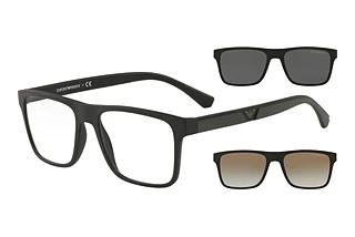 Emporio Armani EA4115 58531W ClearMatte Black